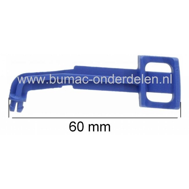 Chokehendel Husqvarna - Jonsered Kettingzaag 340 - 345 - 351 - 353 - 2141 - 2145 - 2150, Hendels voor Chokebediening Kettingzagen, Motorzagen van Husqvarna, Jonsered, Partner, McCulloch, Choke Bedienings Hendels voor Kettingzaag - Motorzaag