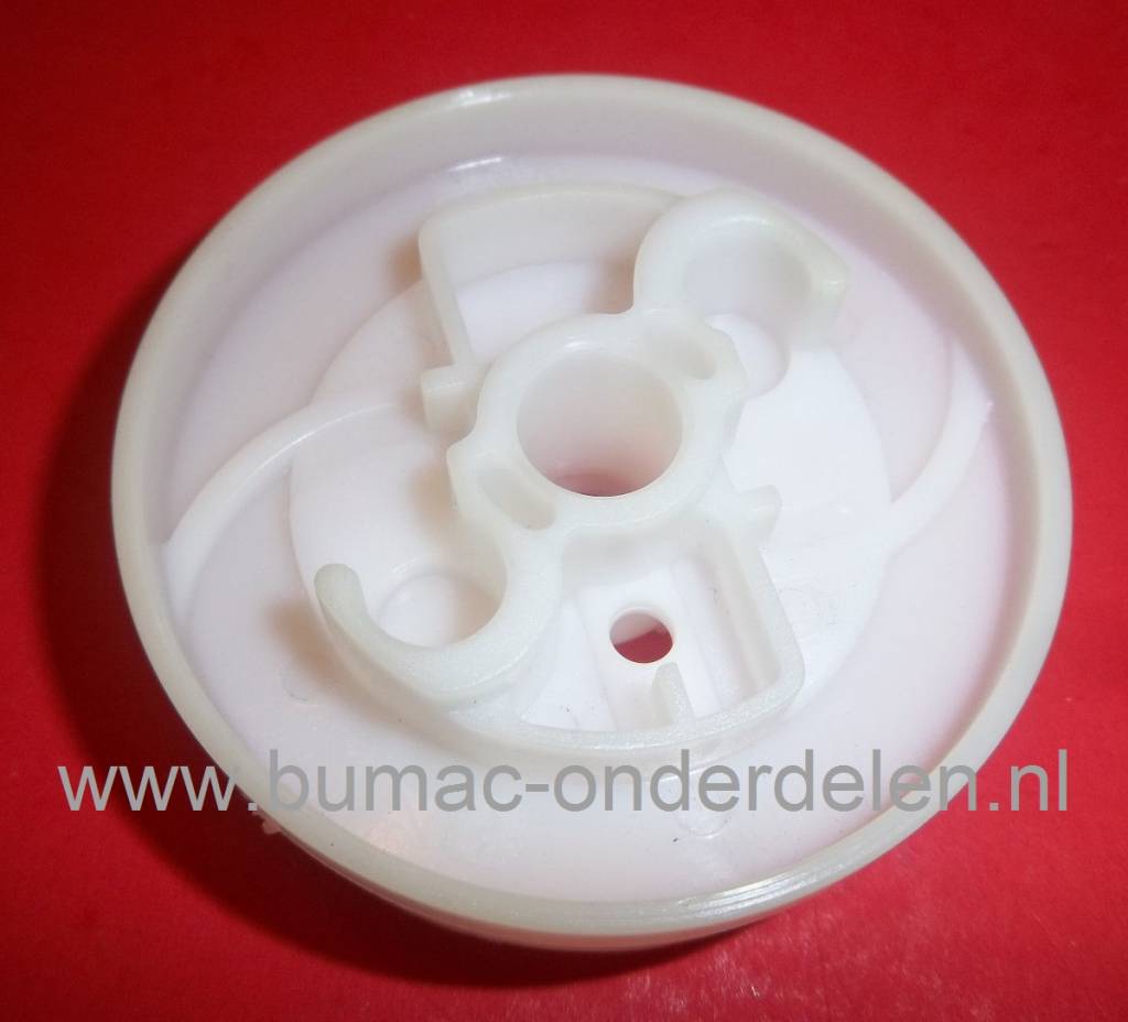 Starterpoelie voor Stihl 08S, 064, 066, MS660, MS661 Kettingzaag, Motorzaag, Starter Koord Rol Stihl, Starterkoord Poelie, Koordpouly, Pouly voor Stihl Kettingzagen, Motorzagen onderdeel