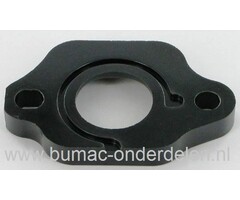 Isolator voor Carburateur HONDA GC135 - GC160 - GC190 - GCV135 - GCV160 - GCV190 - GS160 - GS190 - GSV190 Motoren op Grasmachines, Cirkelmaaiers, Loopmaaiers, Aggregaten, Generatoren, Karts, Tussenring voor Honda Carburatoren, Tussen Ringen voor Vergasser