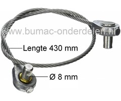 Maaidek Liftkabel MTD - Wolf - Yardman - Cub Cadet - Bolens - White - Etesia Zitmaaiers, Frontmaaiers, Tuintrekkers, Liftkabels Maaidek, Lift Kabels voor Maaidekken MTD
