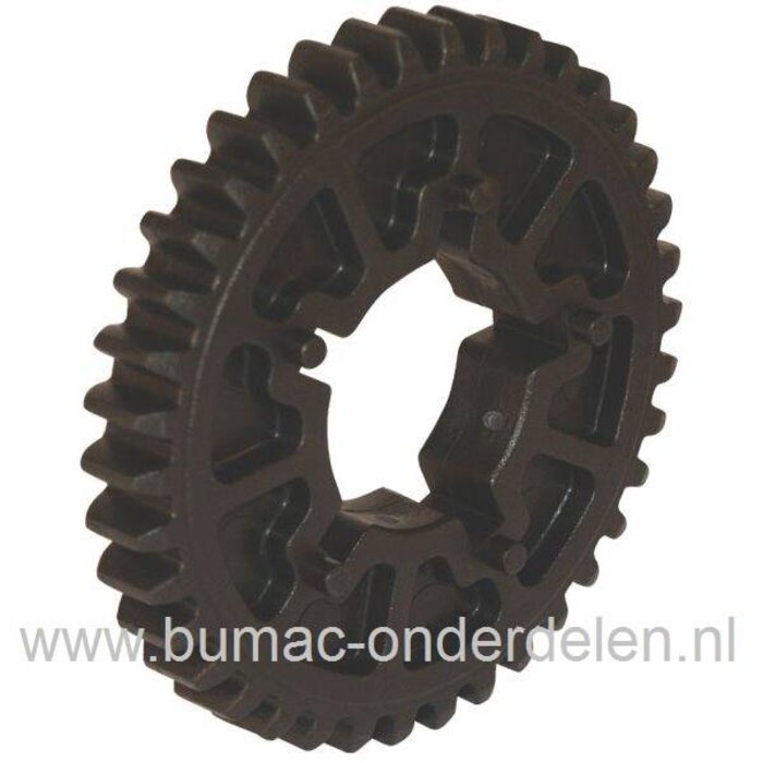 Tandwiel Wielaandrijving ALKO Master 4300BR - Master 4300BRE - Master 4800BR - RSM5100BR Grasmachines, Cirkelmaaiers, Benzinemaaiers, Grasmaaiers, Gazonmaaiers, Loopmaaiers, Aandrijftandwiel 38 Tands, onderdeel
