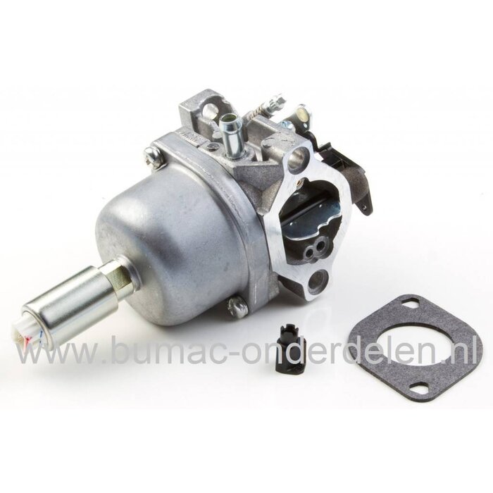 Carburateur Briggs & Stratton Motor 16,5 PK op Zitmaaier - Frontmaaier, B&S Vergasser, Carburatoren voor Briggs and Stratton Motoren met 16.5 PK op Zitmaaiers, Frontmaaiers, Tuintrekkers, B en S Brandstofdelen