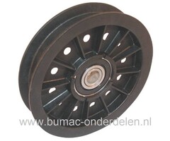 Riemschijf MURRAY - NOMA Zitmaaiers, Frontmaaiers, Tuintrekkers, Poelie voor Aandrijving van Murray, Noma Zitmaaiers, Pouly, Aandrijfschijven, Riemschijven