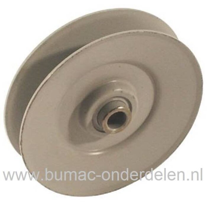 V snaar Poelie voor MTD, Wolf, YardMan, Bolens, CubCadet, Gutbrod Zitmaaier, Tuintrekker Spanpoelie voor 12,7 en 15,8 mm V snaren Riemschijf voor Spannen - Geleiden van Aandrijfriem