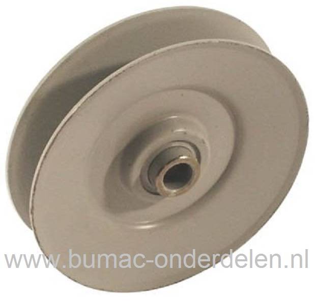 V snaar Poelie voor MTD, Wolf, YardMan, Bolens, CubCadet, Gutbrod Zitmaaier, Tuintrekker Spanpoelie voor 12,7 en 15,8 mm V snaren Riemschijf voor Spannen - Geleiden van Aandrijfriem