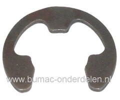 Clip voor As van 1/2 Inch = 12,7 mm Verpakt per 10 Stuks komt onder andere voor op Blue Bird Verticuteermachine, Asborgring