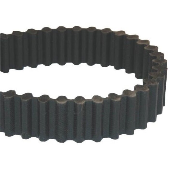 Tandriem 250 Tands voor Aandrijving Maaidek, Maaimessen bij Zitmaaiers, Frontmaaiers van oa Simplicity, Snapper, Ariens, Dubbeltandriem, Dubbel Getande Riemen, Snaren Tweezijdig Getand voor Diverse Merken en Modellen Maaiers, onderdeel