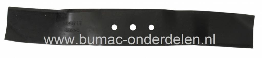 Maaimes 43cm voor Husqvarna, Jonsered, McCulloch, Partner, Craftsman,  AYP, Lazer,  Yardpro, R111B, R111B5, R112C, R112C5, Rider Battery, FR2311M, FR2311MA, FR2312M, FR2312MA, M105-85F, M125-85F, M125-85FH met 85cm Bioclip Maaidek,  Zitmaaier, Onderdeel