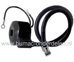 Elektronische Ontsteking TECUMSEH Motor 3-10 PK en Verticale Krukas, Tecumseh Ontstekingsspoel voor oa LAV, HH, HM, HS, TVS, TNT, VH Motoren op Grasmaaiers, Gazonmaaiers, Cirkelmaaiers, Zitmaaiers, Frontmaaiers, Bobine, Electrische Ontstekingen