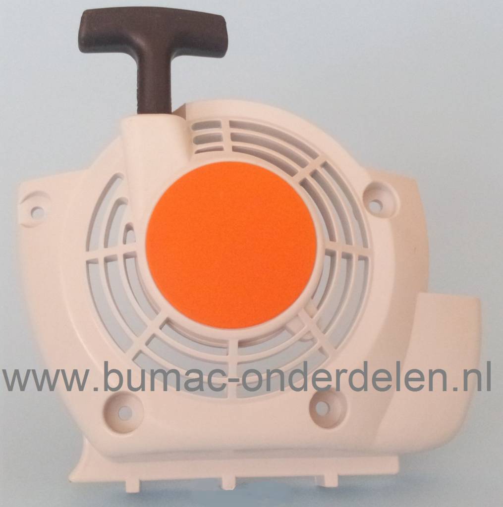 Handstarter voor STIHL FS120, FS200, FS250, FS300, FS350, FR350, BT120, BT121 Bosmaaier, Strimmer, Bermmaaier, Grondboor, Trekstarters voor Stihl, Repeteerstarters, Hand Starters Compleet voor Stihl 2-Takt, STIHL Starterdelen