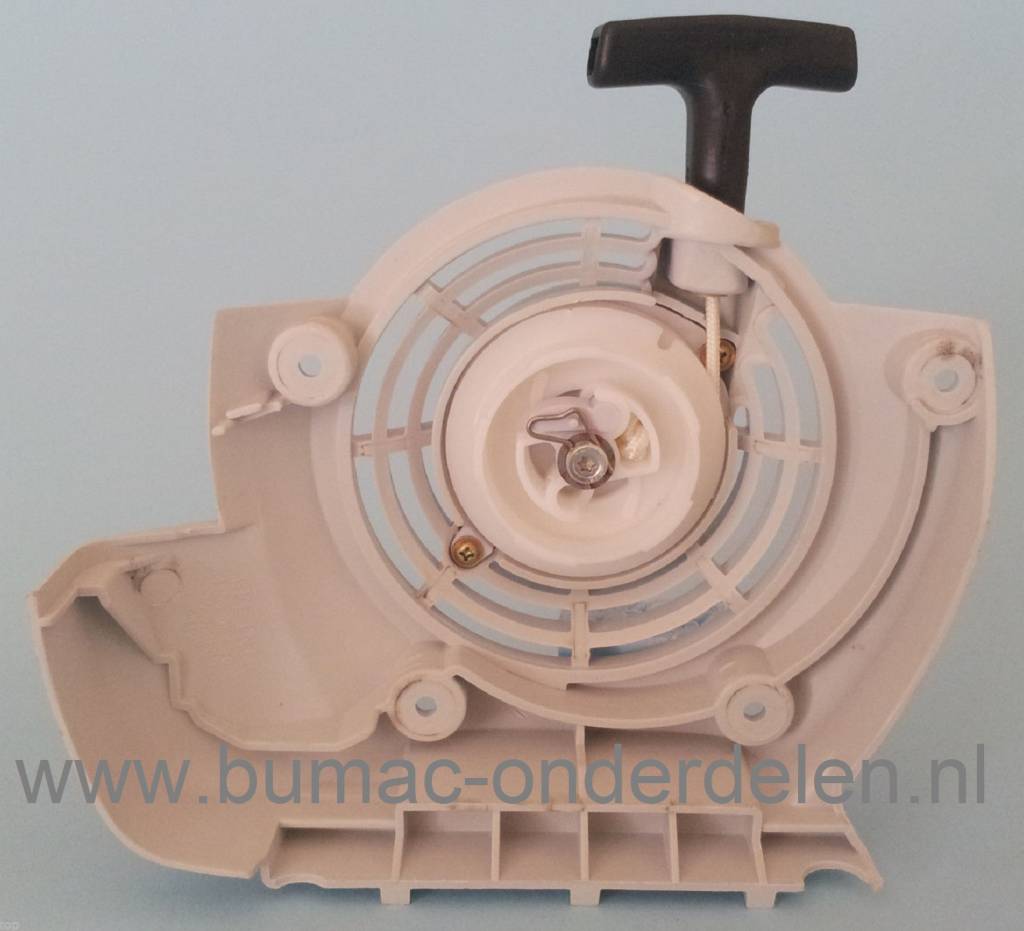 Handstarter voor STIHL FS120, FS200, FS250, FS300, FS350, FR350, BT120, BT121 Bosmaaier, Strimmer, Bermmaaier, Grondboor, Trekstarters voor Stihl, Repeteerstarters, Hand Starters Compleet voor Stihl 2-Takt, STIHL Starterdelen