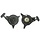 Handstarter voor Honda GXV140 en GXV160 Motor, MTD BBM 46R OHV Motor 1P61FH, Grasmaaier en Tuinfrees GXV 140, GXV 160, onderdeel