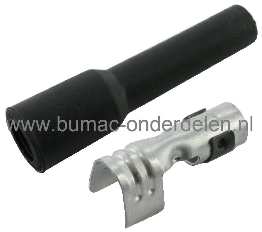 Bougiedop voor B&S met rechte aansluiting, Briggs and Stratton Bougiedoppen Recht Model voor OHV Motoren, B en S Bougie Doppen voor Kopklepmotoren op Zitmaaiers, Frontmaaiers, Tuintrekkers