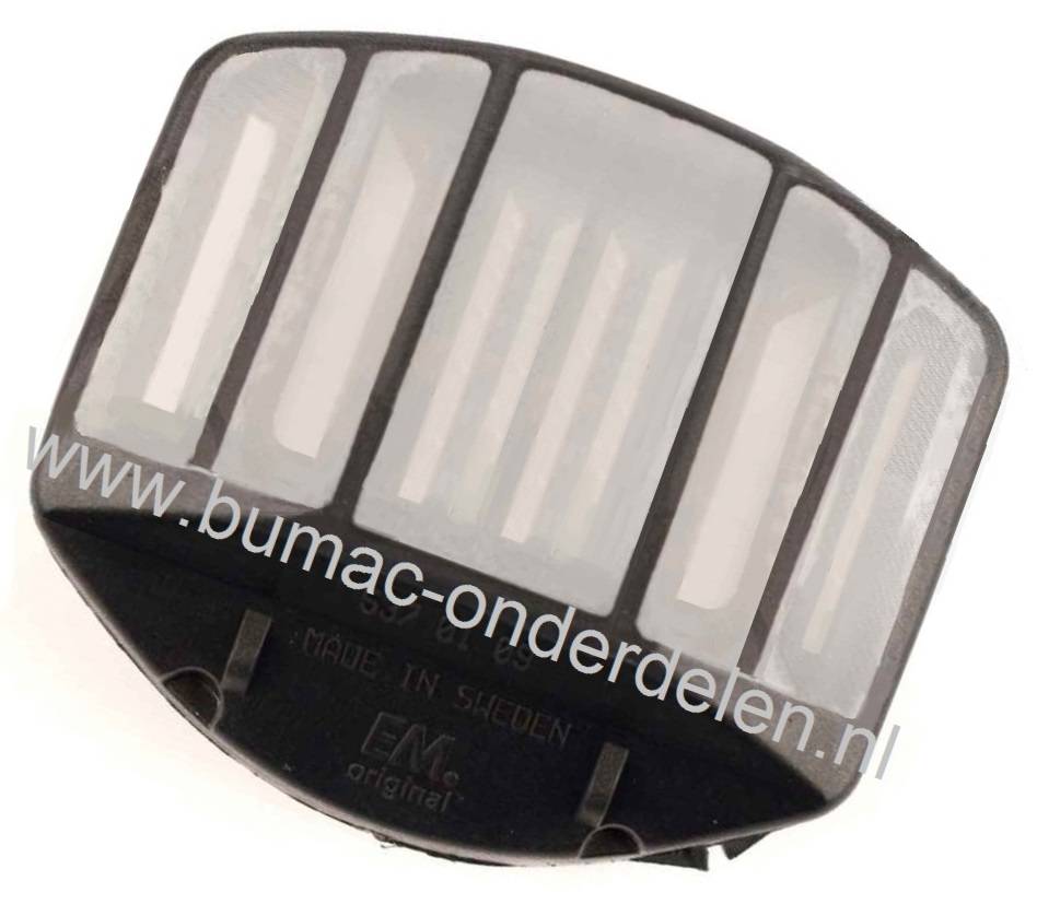 Luchtfilter Husqvarna 355 - 357 - 359, Jonsered CS2156 - CS2159 Kettingzagen, HUSQVARNA, JONSERED, PARTNER, MCCULLOCH Luchtfilters voor Kettingzaag, Motorzaag, Lucht Filters, Fijnstoffilters, Fijn Stoffilters voor Motorzagen onderdeel