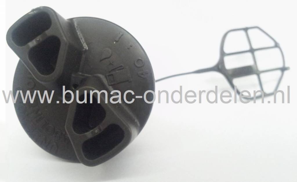 Brandstofdop McCulloch 444, 738, CS330, CS360, CS370, Titan420, 2035, CS2137, CS2138 Kettingzaag, Doppen voor Husqvarna, Jonsered, Partner Kettingzagen, Motorzagen, Tankschroefdoppen, Benzinedoppen, Brandstof Doppen, Benzine Tank Schroefdop