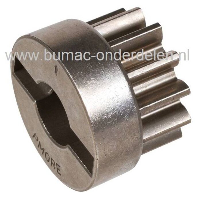 Stuurtandwiel Castelgarden 84, 98 Cm Zitmaaiers, Tandwiel Stuurinrichting Stiga, Castelgarden, Alpina, Mountfield Zitmaaiers, Frontmaaiers, Tuintrekkers, Steering Pinion, Tandwielen voor Stuur Inrichting