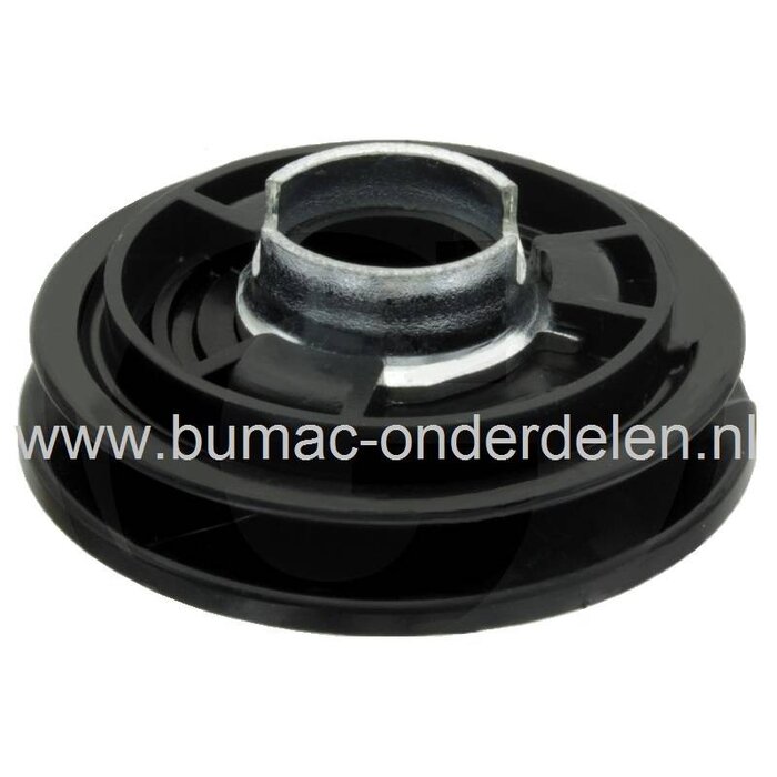 Starterkoordpoelie voor DOLMAR - MAKITA Kettingzaag 109, 110, 111, 115, PC6212, PC6214, PS43, PS52, PS5105, PS9010, DCS430, DCS431, DCS520, DCS540, DCS2501, DCS4300, DCS5200i, Starter Koord Poelie Dolmar, Makita Kettingzagen, Motorzagen, Motorzaag, Koordr