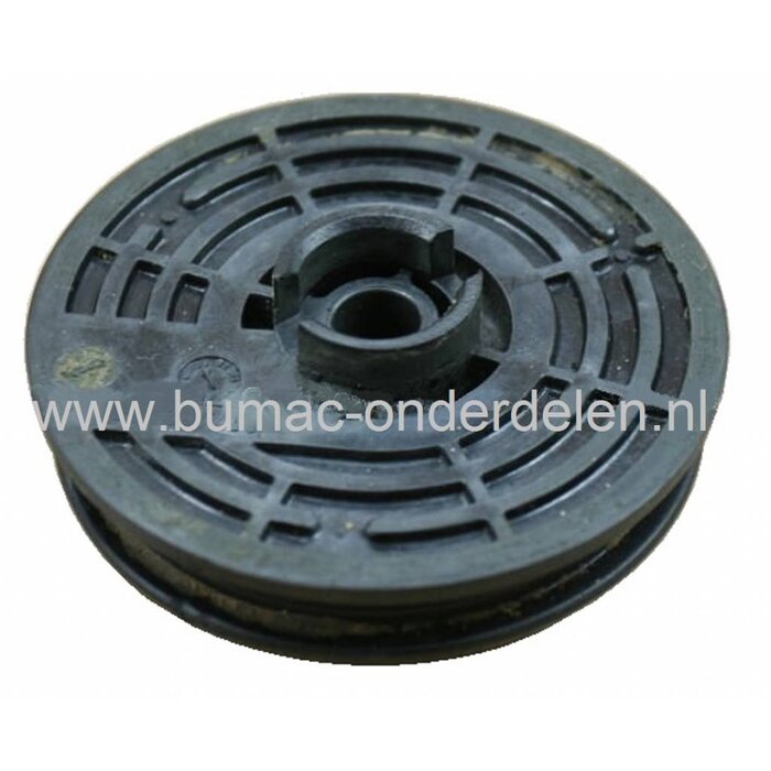 Starterkoordpoelie voor DOLMAR - MAKITA Kettingzaag 109, 110, 111, 115, PC6212, PC6214, PS43, PS52, PS5105, PS9010, DCS430, DCS431, DCS520, DCS540, DCS2501, DCS4300, DCS5200i, Starter Koord Poelie Dolmar, Makita Kettingzagen, Motorzagen, Motorzaag, Koordr