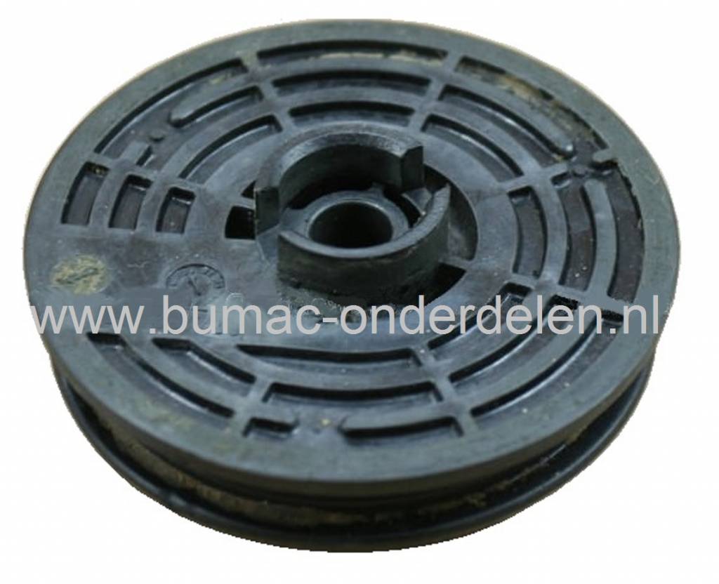 Starterkoordpoelie voor DOLMAR - MAKITA Kettingzaag 109, 110, 111, 115, PC6212, PC6214, PS43, PS52, PS5105, PS9010, DCS430, DCS431, DCS520, DCS540, DCS2501, DCS4300, DCS5200i, Starter Koord Poelie Dolmar, Makita Kettingzagen, Motorzagen, Motorzaag, Koordr