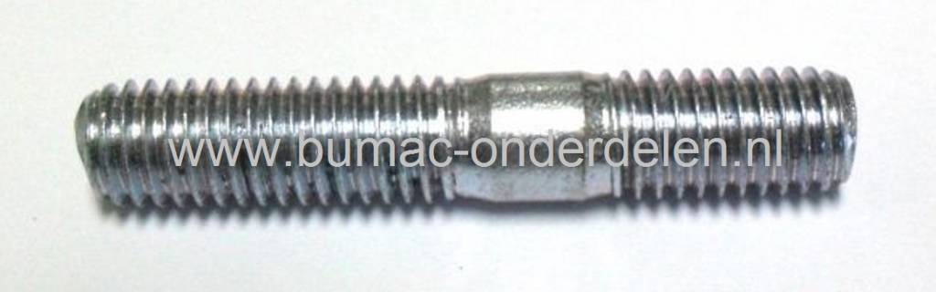 Tapeind M8,125 DOLMAR Bevestigen Zaagblad, Rechterzijkap bij Kettingzaag, Motorzaag, Stiftschroef M8x30 Dolmar, Makita Kettingzagen, Motorzagen, Stift Schroef, Schroeven voor Bevestiging Zaagbladen, Zij Kap Rechts, Draadeind