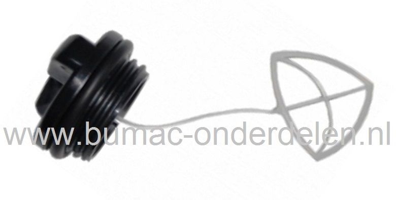 Benzinedop Dolmar 109, 110, 111, 112, 114, 115, 116, 117, 120, PS43, PS52, PS540, PS5105, Makita DCS430, DCS431, DCS520, DCS540, DCS2501, DCS4300, DCS5200i Brandstofdop voor Kettingzaag, Motorzaag, Brandstof Dop, Benzine Dop, onderdeel