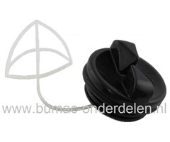 Benzinedop Dolmar 109, 110, 111, 112, 114, 115, 116, 117, 120, PS43, PS52, PS540, PS5105, Makita DCS430, DCS431, DCS520, DCS540, DCS2501, DCS4300, DCS5200i Brandstofdop voor Kettingzaag, Motorzaag, Brandstof Dop, Benzine Dop, onderdeel