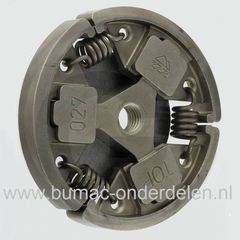 Koppeling DOLMAR Kettingzaag 109, 110, 111, 115, PS5105, Makita DCS430, DCS431, DCS520, DCS540, DCS2501, DCS4300, DCS5200i, Dolmar, Makita Centrifugaalkoppeling voor Kettingzagen, Motorzagen, Centrifugaal Koppelingen Dolmar, Makita Motorzaag onderdeel