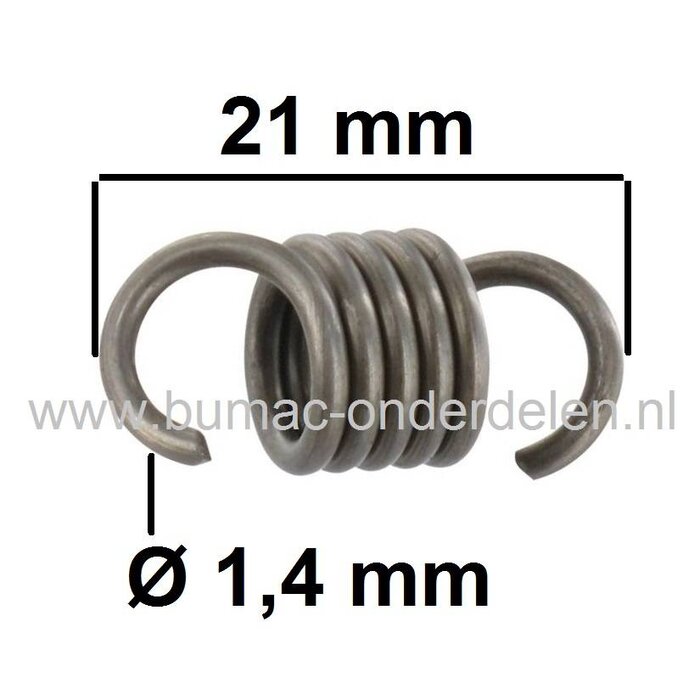 Koppelingsveer voor Stihl 038 en MS380, Kettingzaag - Motorzaag, Veer voor Centrifugaalkoppeling van Stihl onderdeel
