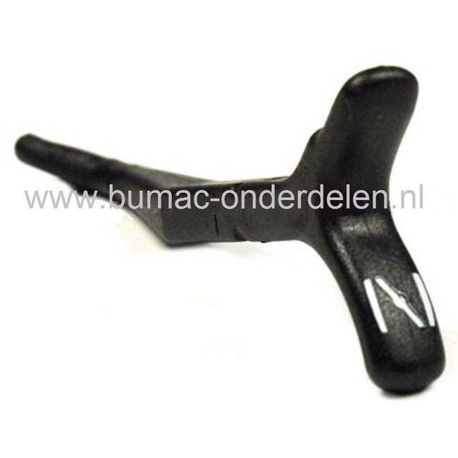 Chokehendel Dolmar 109, 111, 115, PS43, PS52, PS540 Kettingzaag, Dolmar - Makita Chokehendel voor Kettingzagen, Motorzagen, Choke Hendel, Chokestang, Choke Bedienings Stang voor Dolmar, Makita Motorzaag onderdeel