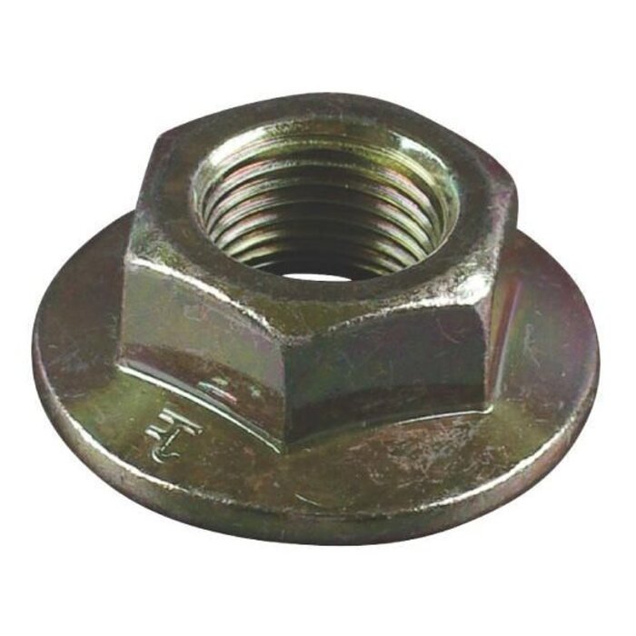 MTD - Wolf - Bolens - Cub Cadet - White - Yardman, Moer 5/8 UNF, voor Bevestiging van het Maaimes bij Zitmaaier - Frontmaaier - Tuintrekker, Mtd 125/96 - 125-96 - 16/92H - 160/92H - 160-92 H - JN150A - JN155A - 16-92 H