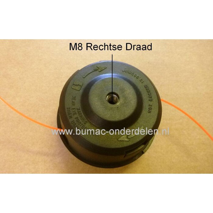 ST26 - ST26J - XR26 - TR26, Castelgarden - Mountfield - Alpina, Bosmaaier, Trimmer, Strimmer, Draadkop, Castel Garden