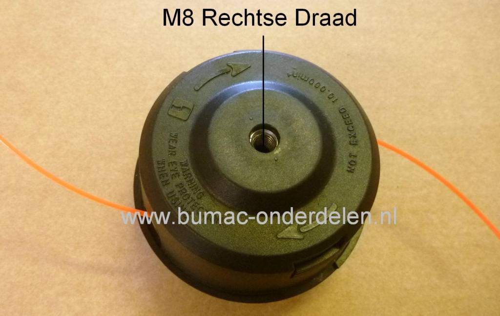 ST26 - ST26J - XR26 - TR26, Castelgarden - Mountfield - Alpina, Bosmaaier, Trimmer, Strimmer, Draadkop, Castel Garden