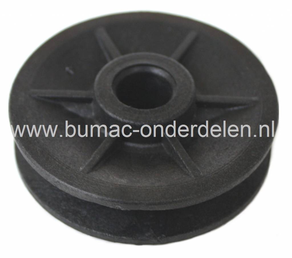 Poelie ALKO - BRILL Grasmaaiers, Riemschijf voor Transmissie Loopmaaiers, Aandrijfschijf, Pouly voor AL-KO Gazonmaaiers, Riemschijven, Poelies Alko en Brill Duwmaaiers, Cirkelmaaiers, Grasmachines, Classic 46 BR, 520 BR RS Silver