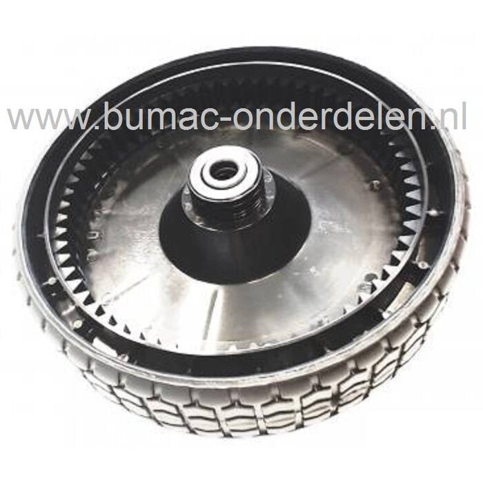 Wiel Kunststof Ø 200 mm ALKO en BRILL Loopmaaiers, Kunststof Wiel met Stalen Lager voor Alko en Brill Grasmaaiers, Cirkelmaaiers, Benzinemaaiers, AL-KO Gelagerde Wielen