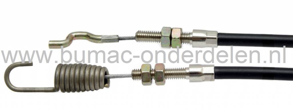 Kabel Aandrijving ALKO Ride On 620, Ride On 650, Ride On 700, Ride-On 800, Rideon 850, Koppelingskabels AL-KO, BRILL Zitmaaiers, Frontmaaiers, Bedieningskabels Alko, Brill, Kabels Rijaandrijving