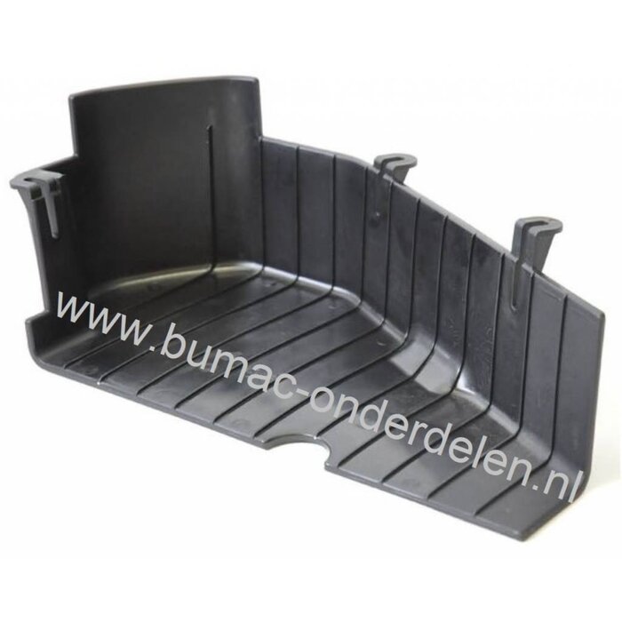 Beschermkap Poelie ALKO - BRILL - SOLO Zitmaaiers, Pouly Kap Rechts AL-KO Comfort T1000 - Powerline T15-102 - T13-102 - Concord T15/102 HD Masport, Afdekplaat Kunststof voor Bescherming Riemschijf, Kappen Afdekking Maaiaandrijving Alko en Brill Tuintrekke