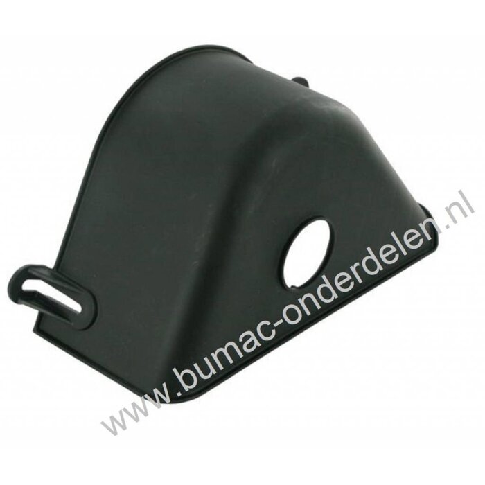 Poelie Beschermkap ALKO - BRILL Zitmaaiers, Pouly Kap Links AL-KO Comfort T1000 - Powerline T15-102 - T13-102 - Concord T15/102 HD Masport, Afdekplaat Kunststof voor Bescherming Riemschijf, Kappen Afdekking Maaiaandrijving Alko en Brill Tuintrekkers