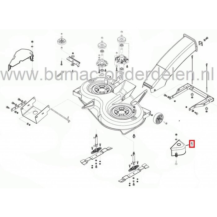 Poelie Beschermkap ALKO - BRILL Zitmaaiers, Pouly Kap Links AL-KO Comfort T1000 - Powerline T15-102 - T13-102 - Concord T15/102 HD Masport, Afdekplaat Kunststof voor Bescherming Riemschijf, Kappen Afdekking Maaiaandrijving Alko en Brill Tuintrekkers