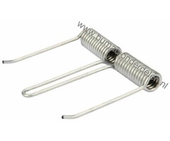 Veer Achterklep ALKO, BRILL Loopmaaiers, Silver 420, 470, 520, Silver Comfort 46, Torsieveer voor Achter Klep, Deksel bij AL-Ko en Brill Grasmaaiers, Gazonmaaiers, Cirkelmaaiers, Veren Deflector, Torsie Veer