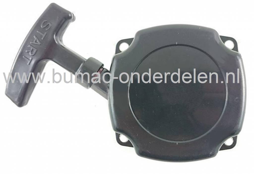 Starter ALKO, BRIL, MITSUBISHI,  BC410, FRS410, FRS4125, BC330MT,  TL33, TL43, TL50. TL52Bosmaaiers, Alko, Brill Handstarters Compleet voor Bermmaaiers, Strimmers, Trimmers,Motor Heggenschaar BC 410, FRS 410, FRS 4125, BC 330MT Complete Repeteerstarters A