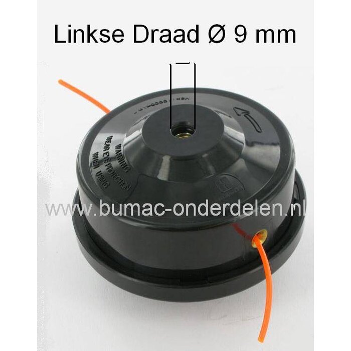 Maaikop voor Alko Bosmaaiers, Trimmers BC410, BC4125, BC4535, Alko Draadspoelen, Draadkoppen, Maaikoppen voor Bermmaaiers, Strimmers, AL-KO Draadcassettes, onderdeel