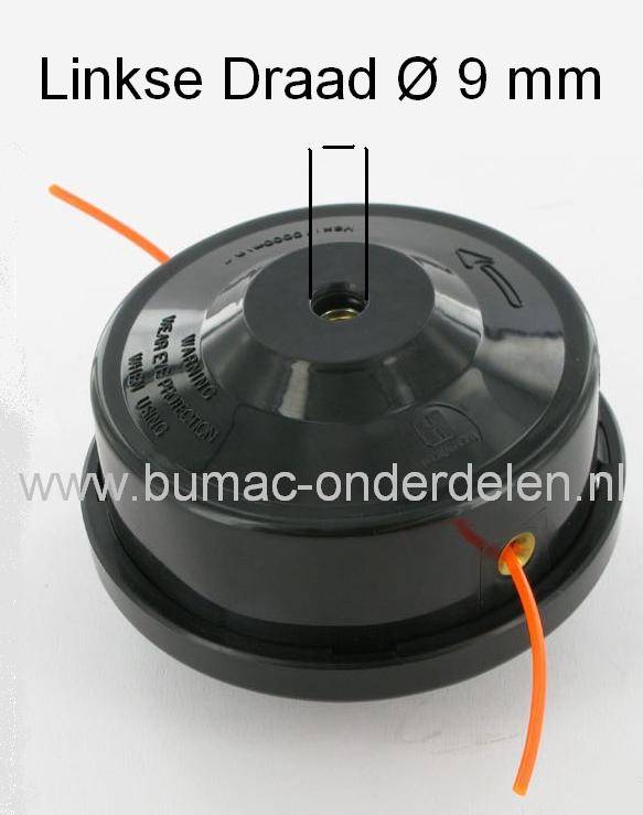 Maaikop voor Alko Bosmaaiers, Trimmers BC410, BC4125, BC4535, Alko Draadspoelen, Draadkoppen, Maaikoppen voor Bermmaaiers, Strimmers, AL-KO Draadcassettes, onderdeel