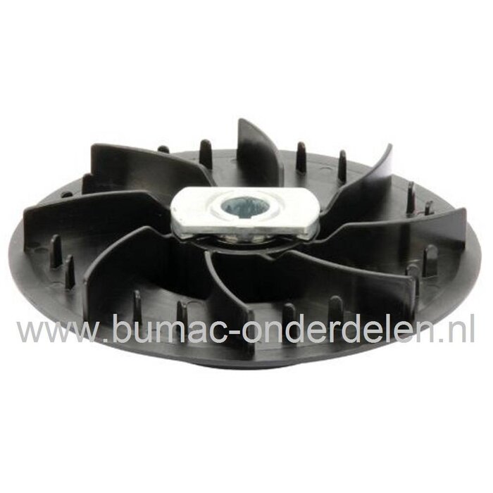 Waaier met Meshouder ALKO, BRILL Electromaaiers Comfort 46 E, Hobby Line EH 38, Power Line 4700 E, 48 EH, 400 E, 470 E Bio Combi, 480 E, 1200 E, 4802 E, Classic 46 E, Maaimeshouders, Houders voor Maaimessen, Messen AL-KO, Brill Elektrischemaaier