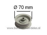 Spanpoelie voor Husqvarna - Partner - McCulloch - Jonsered - Lazer - Wizard Zitmaaier - Tuintrekker Spanrol voor CTH126, CTH140XP, CTH163T, CTH173, CTH174, CTH210XP, CTH2138R, TC138, TC142, TC238, TC242
