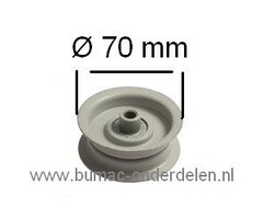 Spanpoelie voor Husqvarna - Partner - McCulloch - Jonsered - Lazer - Wizard Zitmaaier - Tuintrekker Spanrol voor CTH126, CTH140XP, CTH163T, CTH173, CTH174, CTH210XP, CTH2138R, TC138, TC142, TC238, TC242