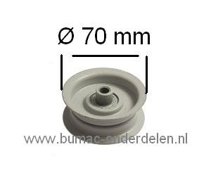 Spanpoelie voor Husqvarna - Partner - McCulloch - Jonsered - Lazer - Wizard Zitmaaier - Tuintrekker Spanrol voor CTH126, CTH140XP, CTH163T, CTH173, CTH174, CTH210XP, CTH2138R, TC138, TC142, TC238TC242