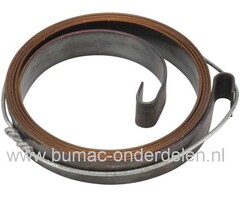 Hulpveer - Startveer voor SP375, SP405, SP405Q,  A375 en A405 van Stiga - Alpina - Mountfield - CastelGarden op Kettingzaag - Motorzaag, Starterveer, Retourveer voor Handstarters op Benzinezaag SP 375, SP 405, SP 405 Q, onderdeel