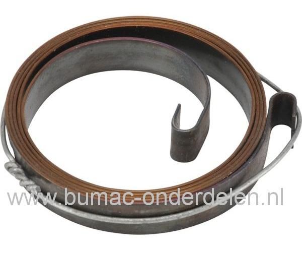 Hulpveer - Startveer voor SP375, SP405, SP405Q,  A375 en A405 van Stiga - Alpina - Mountfield - CastelGarden op Kettingzaag - Motorzaag, Starterveer, Retourveer voor Handstarters op Benzinezaag SP 375, SP 405, SP 405 Q, onderdeel