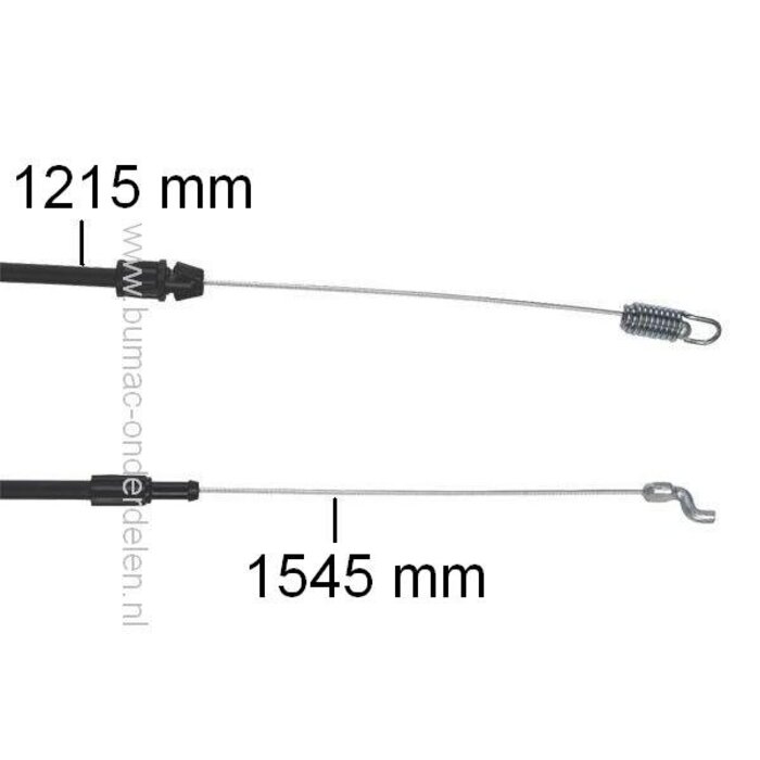 Kabel voor Aandrijving van MTD 46SPO Grasmaaier - Grasmachine, Komt ook voor op Wolf Grasmaaiers met een J Maaidek