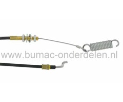 Kabel Rijaandrijving Castelgarden, Stiga, Mountfield, Alpina Zitmaaiers, Koppelingskabel Castelgarden EL63, Stiga Garden Compact, GGP Aandrijfkabel Skelters, Scooters, Tuintrekkers met 63 Cm Maaibreedte, onderdeel